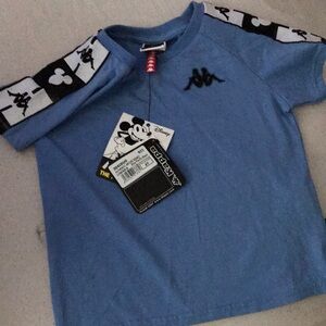 New never worn childrens unisex kappa shirt disneyxkappa